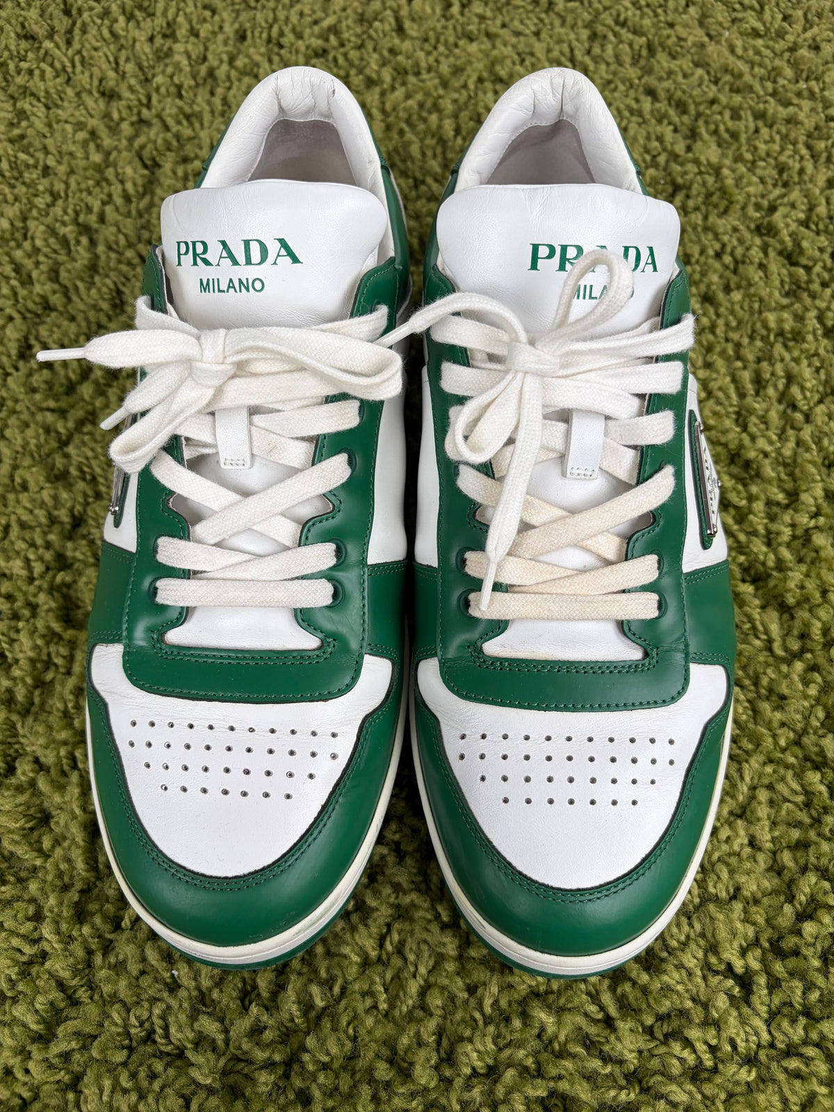 Prada DownTown Verde 9.5 - Second Hand Di Fiore
