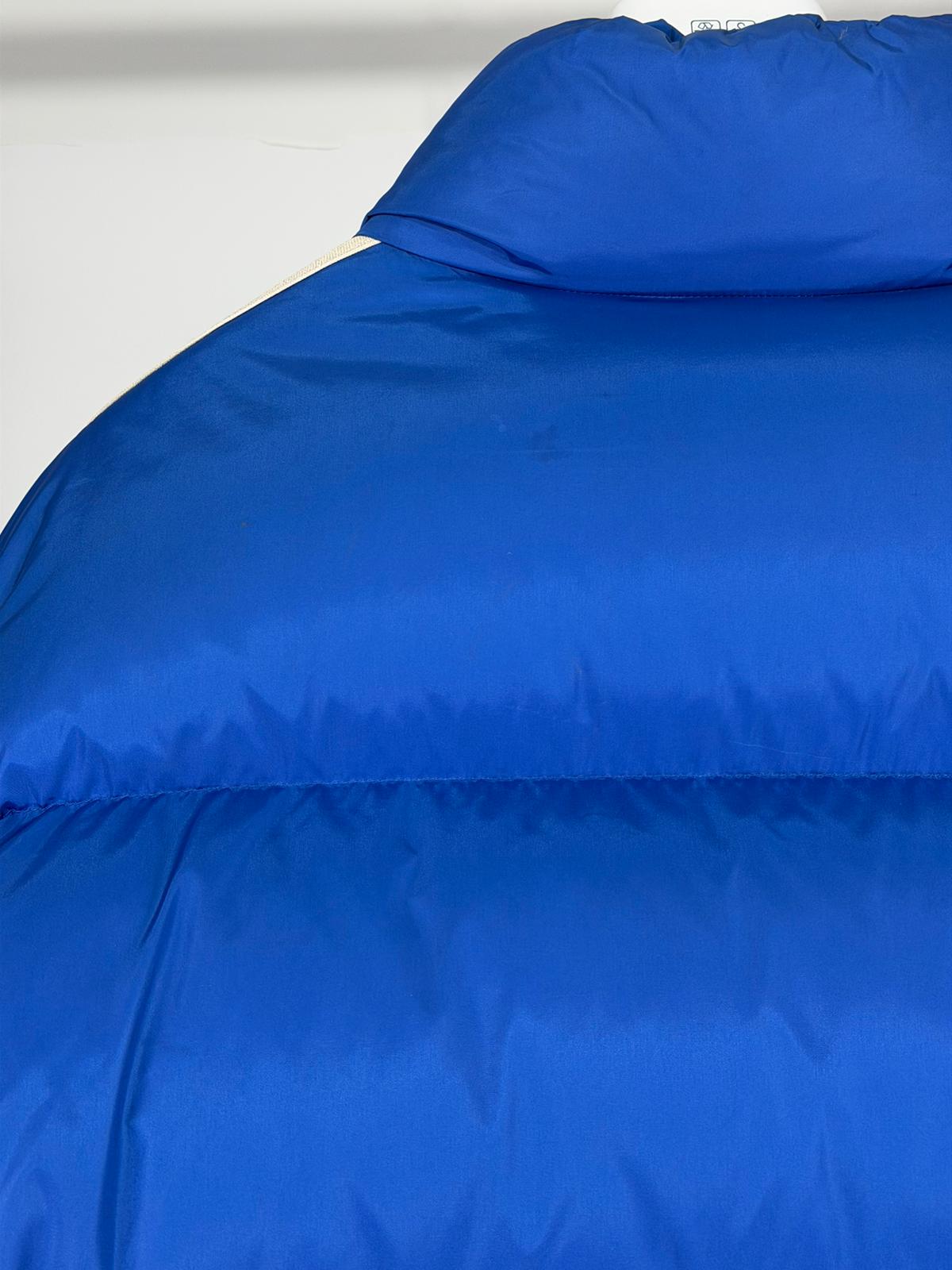 Moncler X Palm angels Size 5=XL blu e bianco