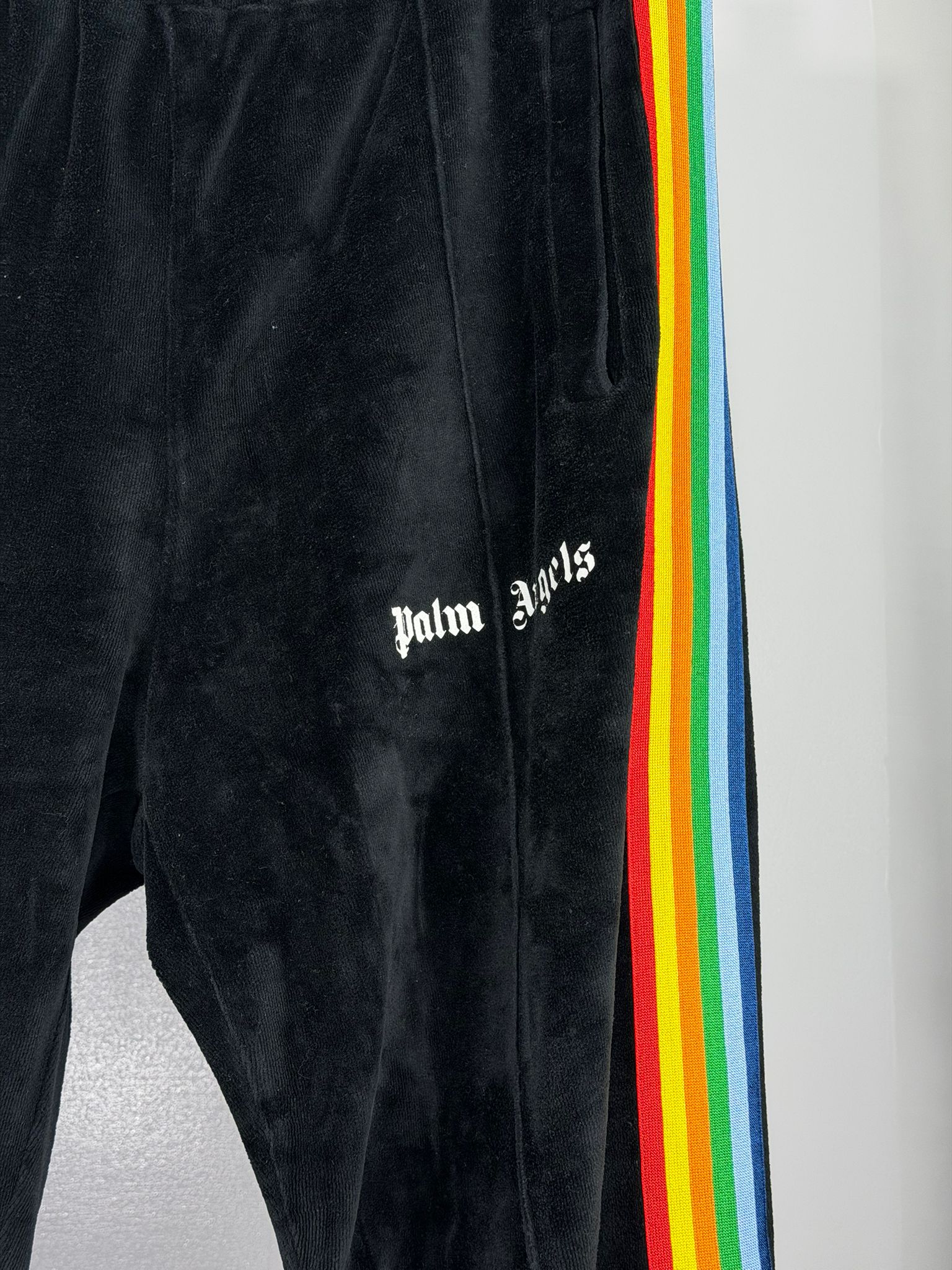 Pantalone Palm Angels Size XL nero e multicolore