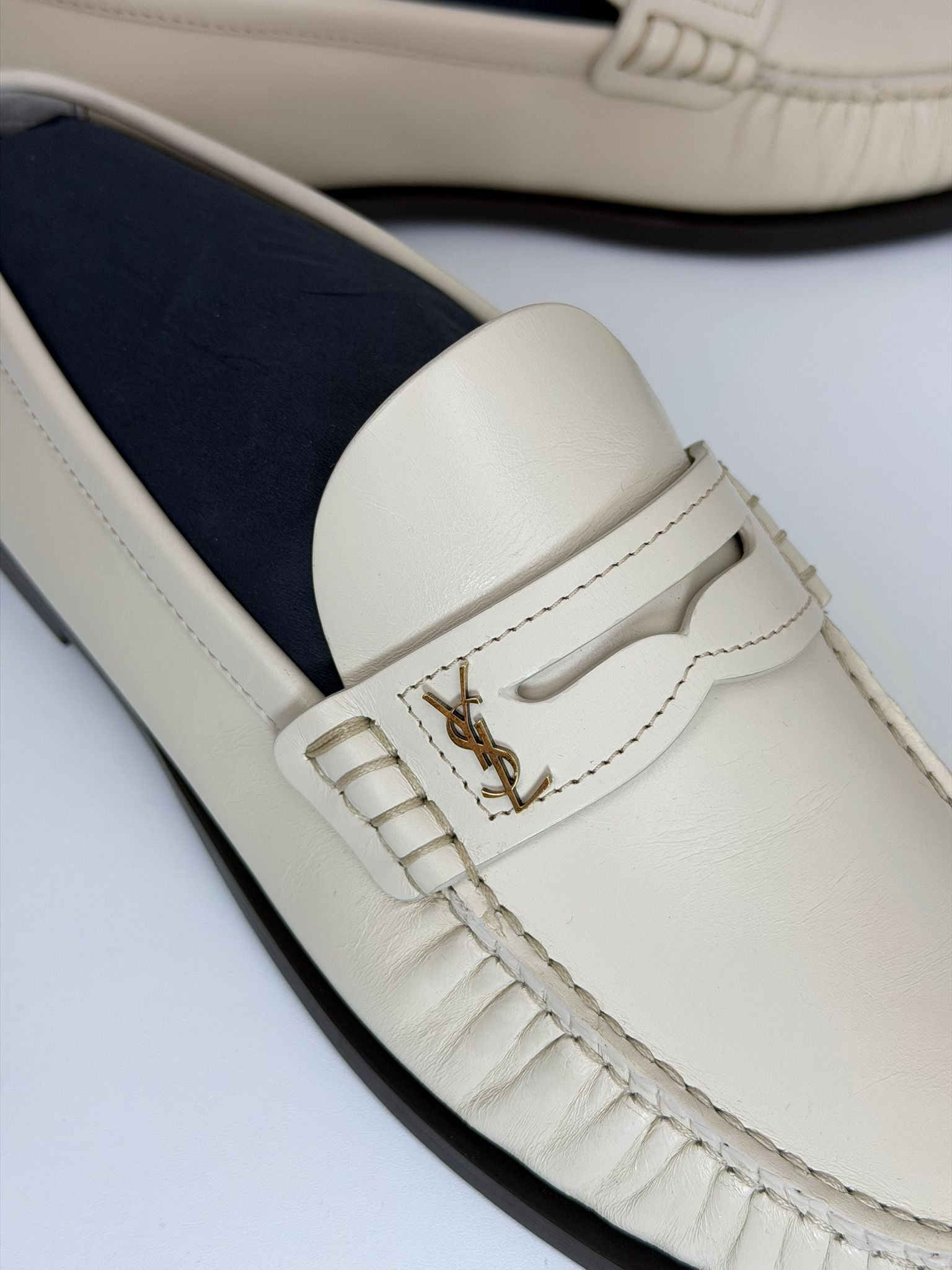 mocassino Saint Laurent Size 38 beige