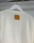 t-shirt Louis Vuitton Size XL bianca e marrone