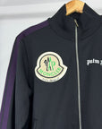 Felpa Moncler X Palm angels Size S nero e viola