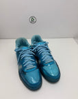 Louis Vuitton trainer Size 8=42 veste 43 azzurra