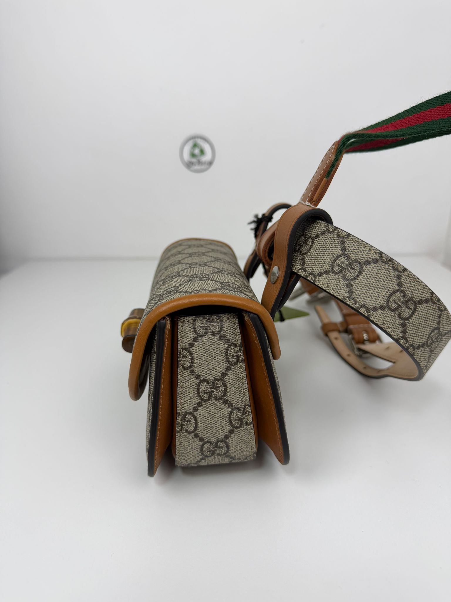 Marsupio Gucci beige in tela