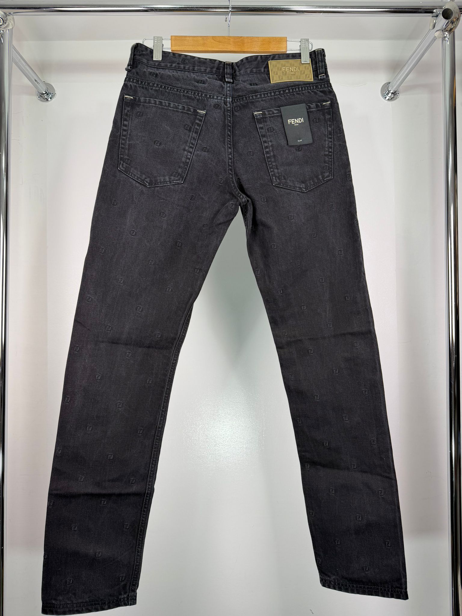 pantalone Fendi Size 46 nero