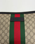 borsa Gucci marrone verde e rosso