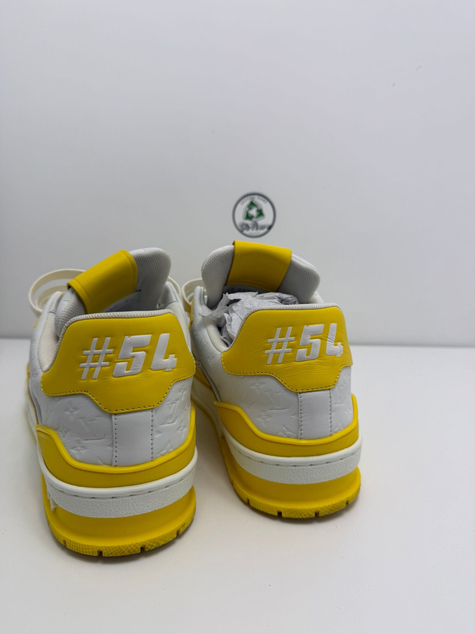 Louis Vuitton trainer giallo 43.5