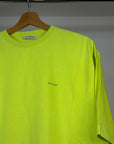 T-shirt Balenciaga Size S veste over giallo fluo