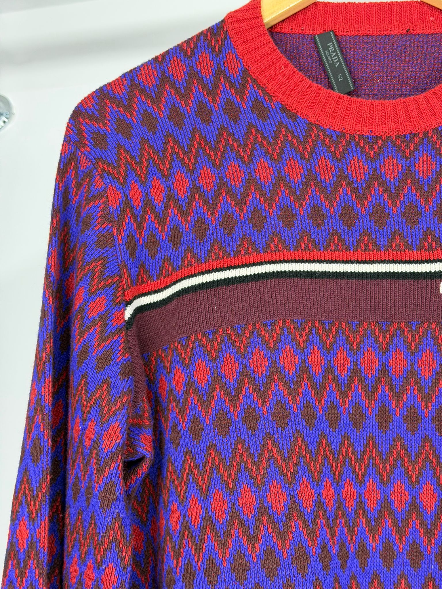 Maglioncino Prada Size 52 multicolore