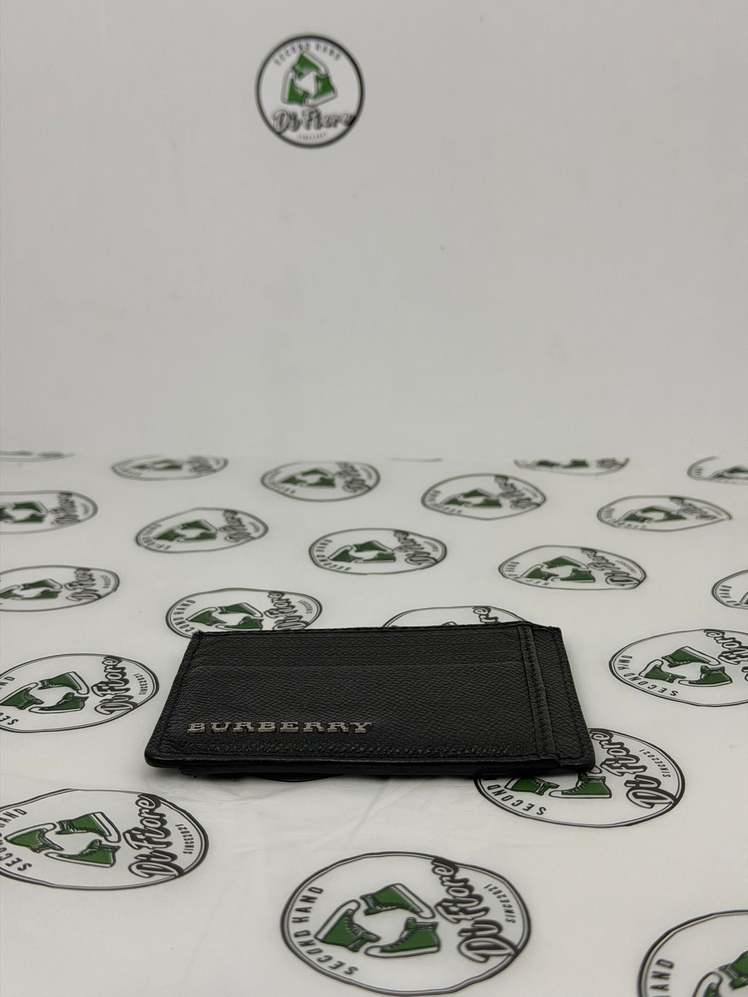 portacarte Burberry nero