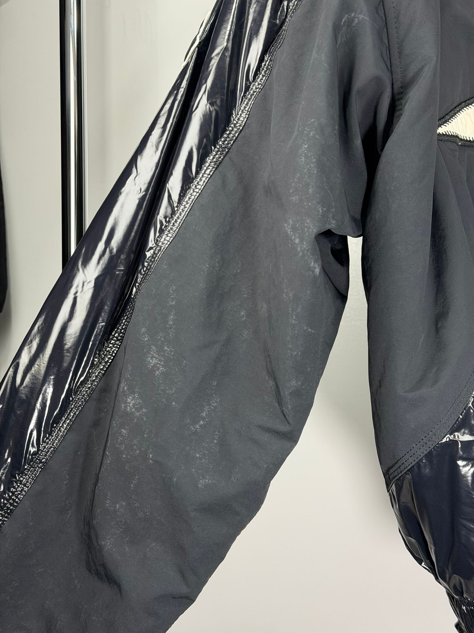 Giubbotto leggero Moncler  Size 3=L nero lucido