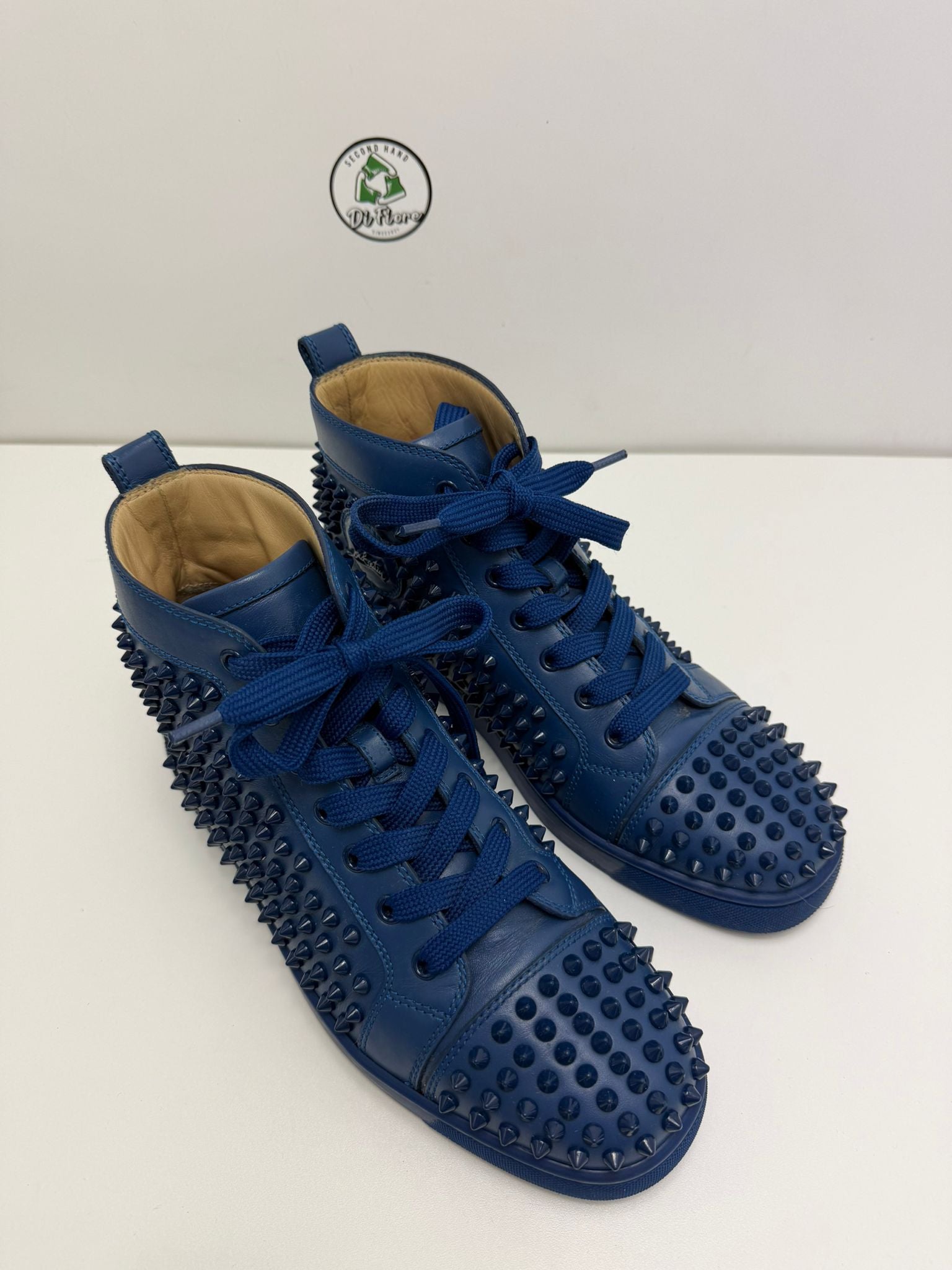 Christian Louboutin 40 blu alta