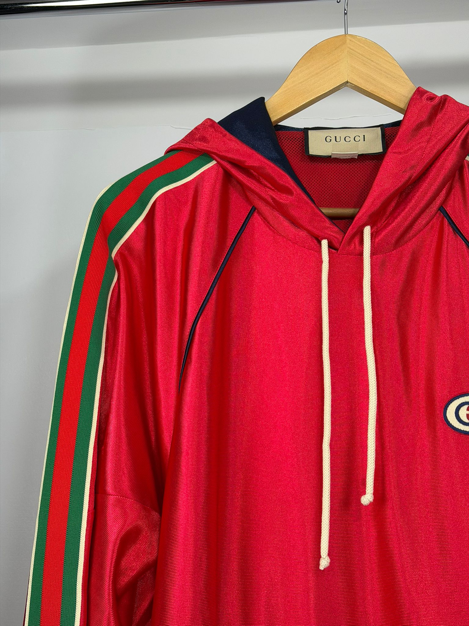 Felpa Gucci Size M rossa e verde