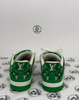 Louis Vuitton trainer Size 8=42 veste 43 verde e bianca