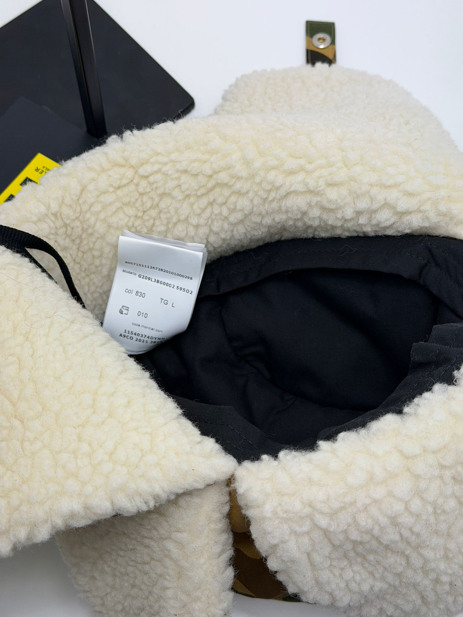 cappello teddy moncler x Palm angels