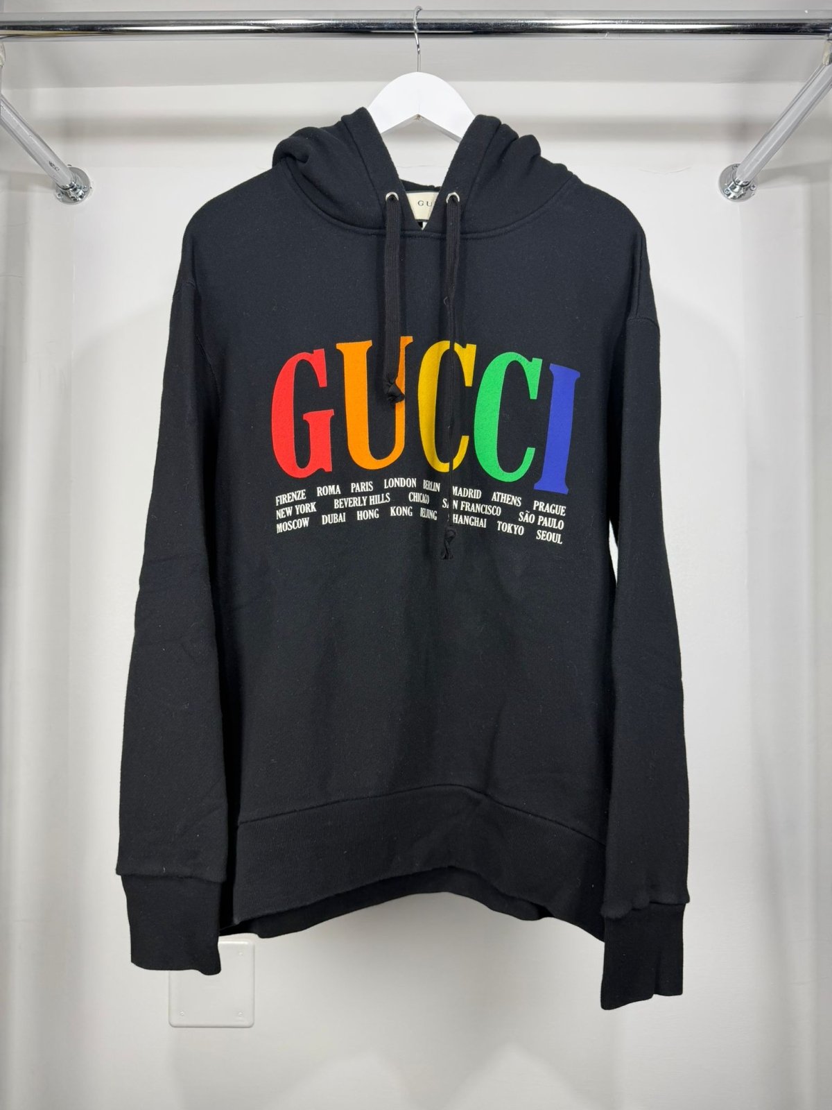 Felpa Gucci nera S veste M - Second Hand Di Fiore