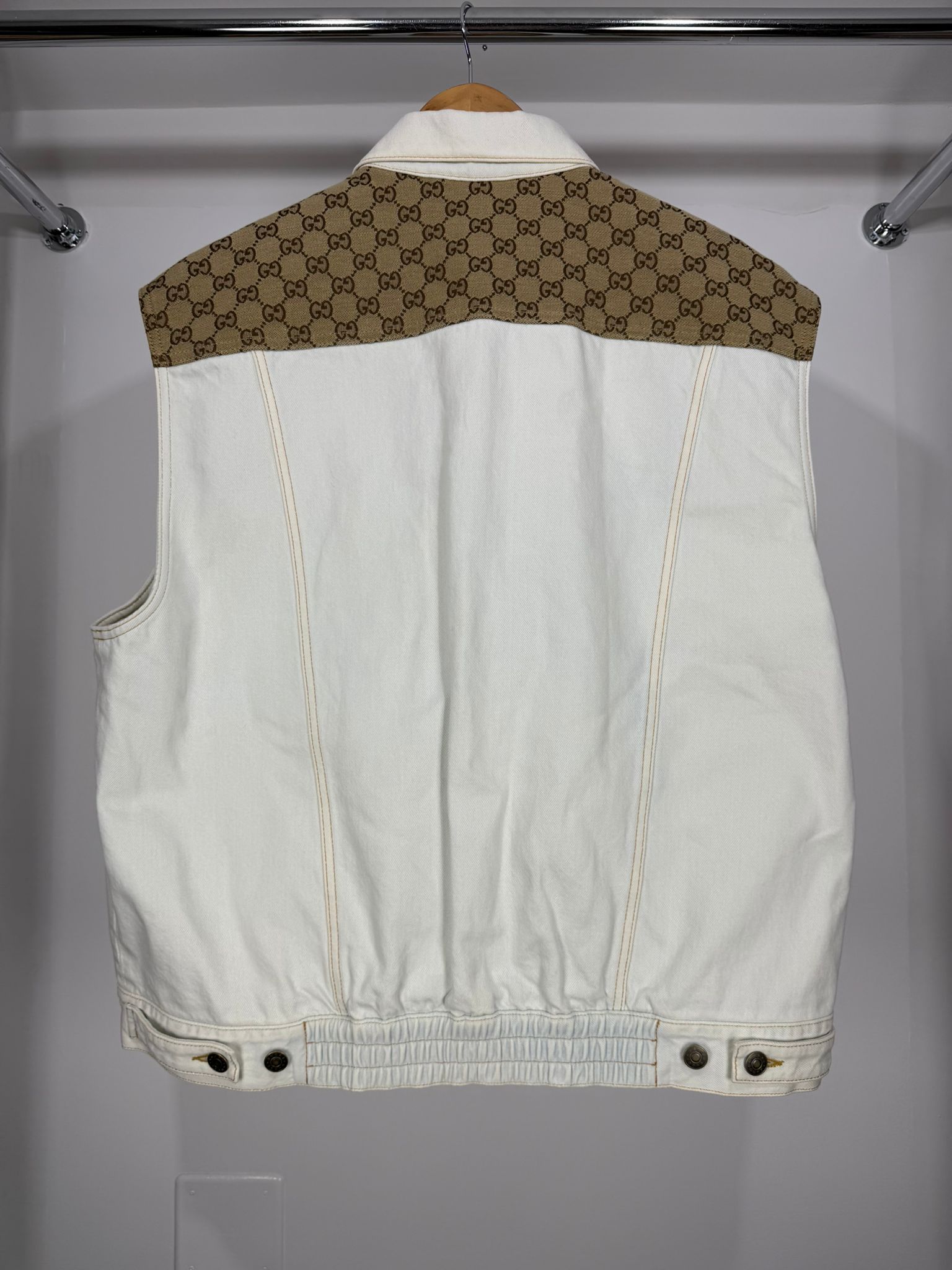 Completo Gucci bianco e marrone L