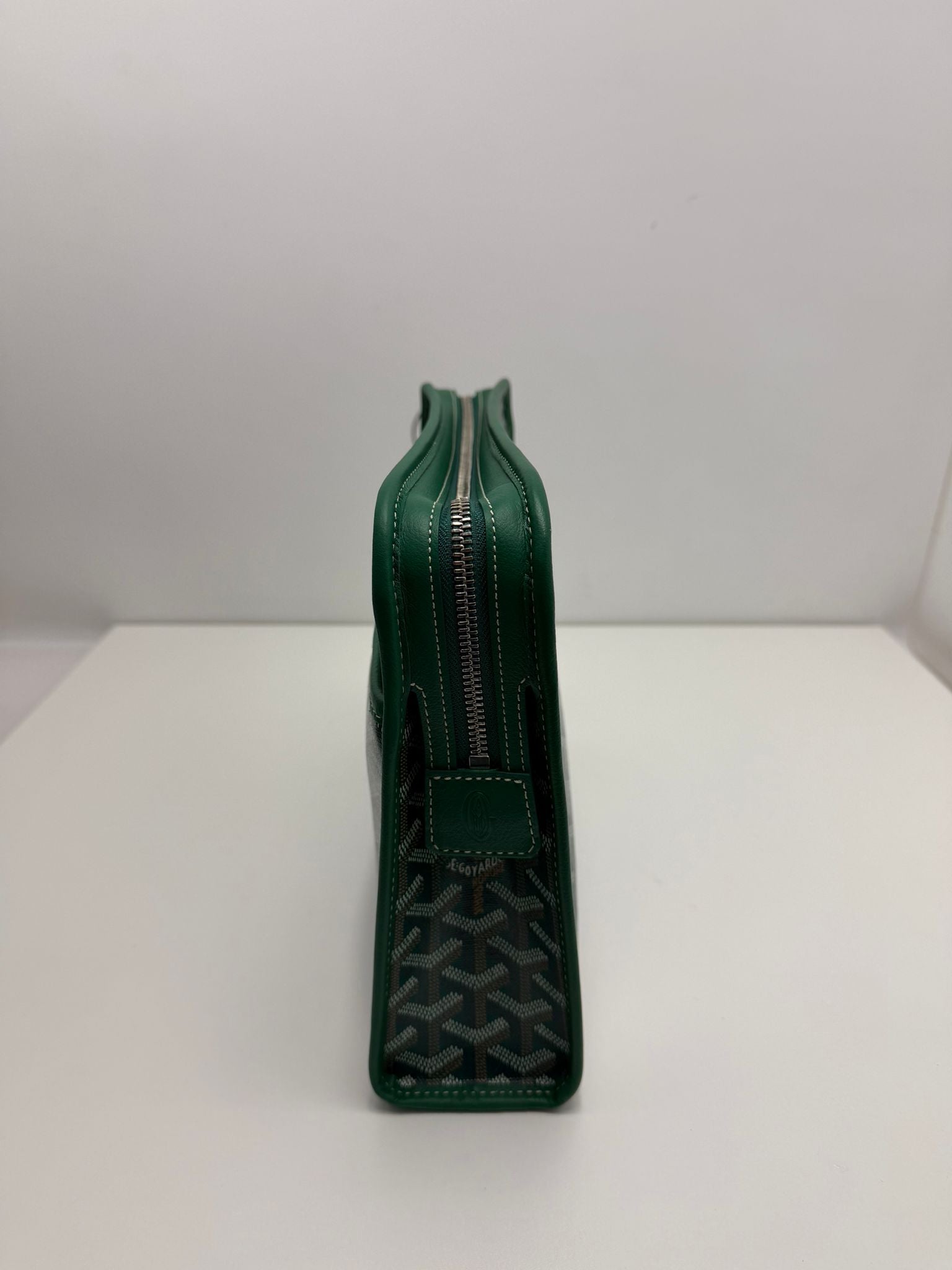 pochette Goyard misura GM verde