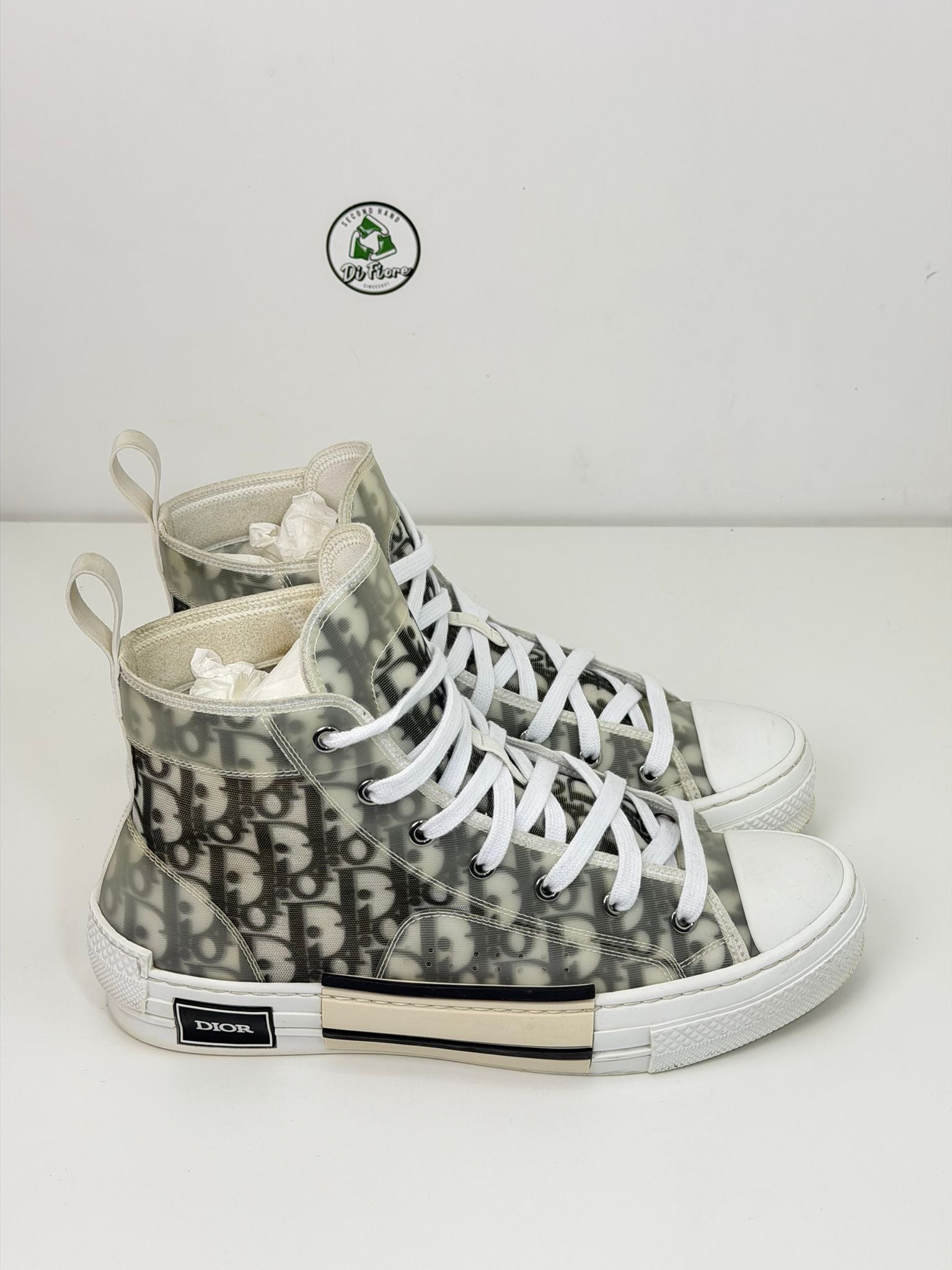 Christian Dior 42.5 grigia e bianca