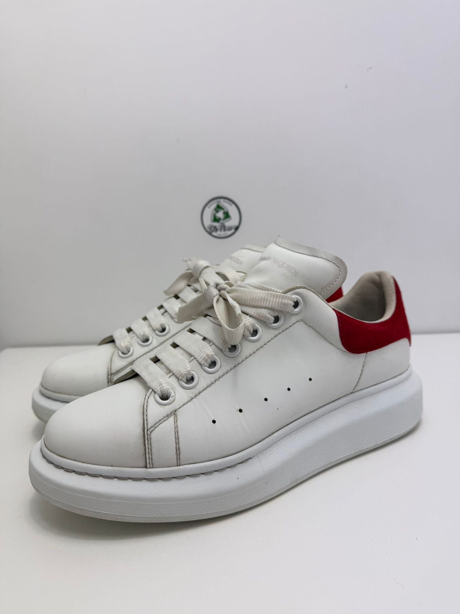 Alexander McQueen 41 bianche rosse