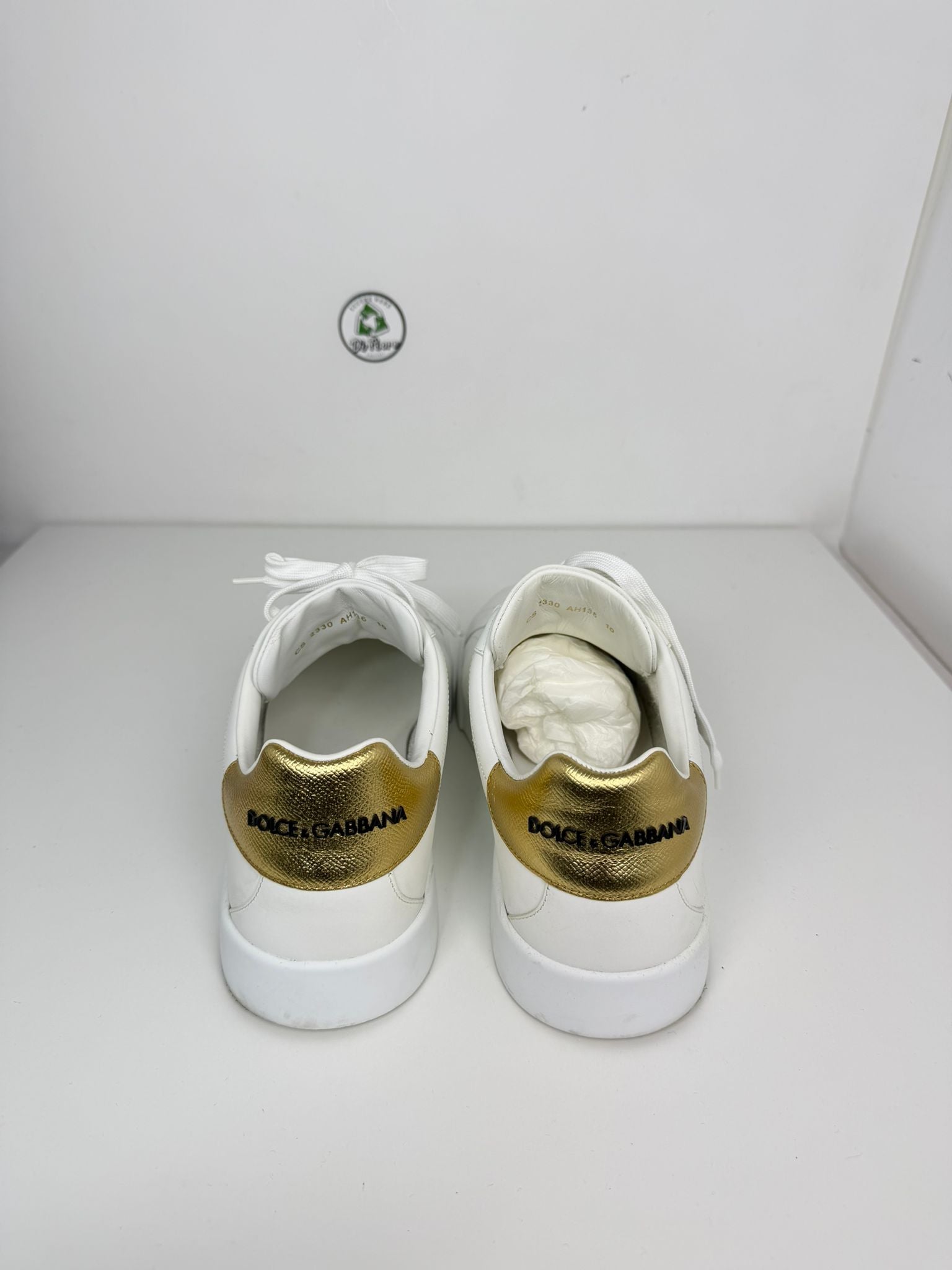 Dolce e gabbana 10=44 bianca e oro