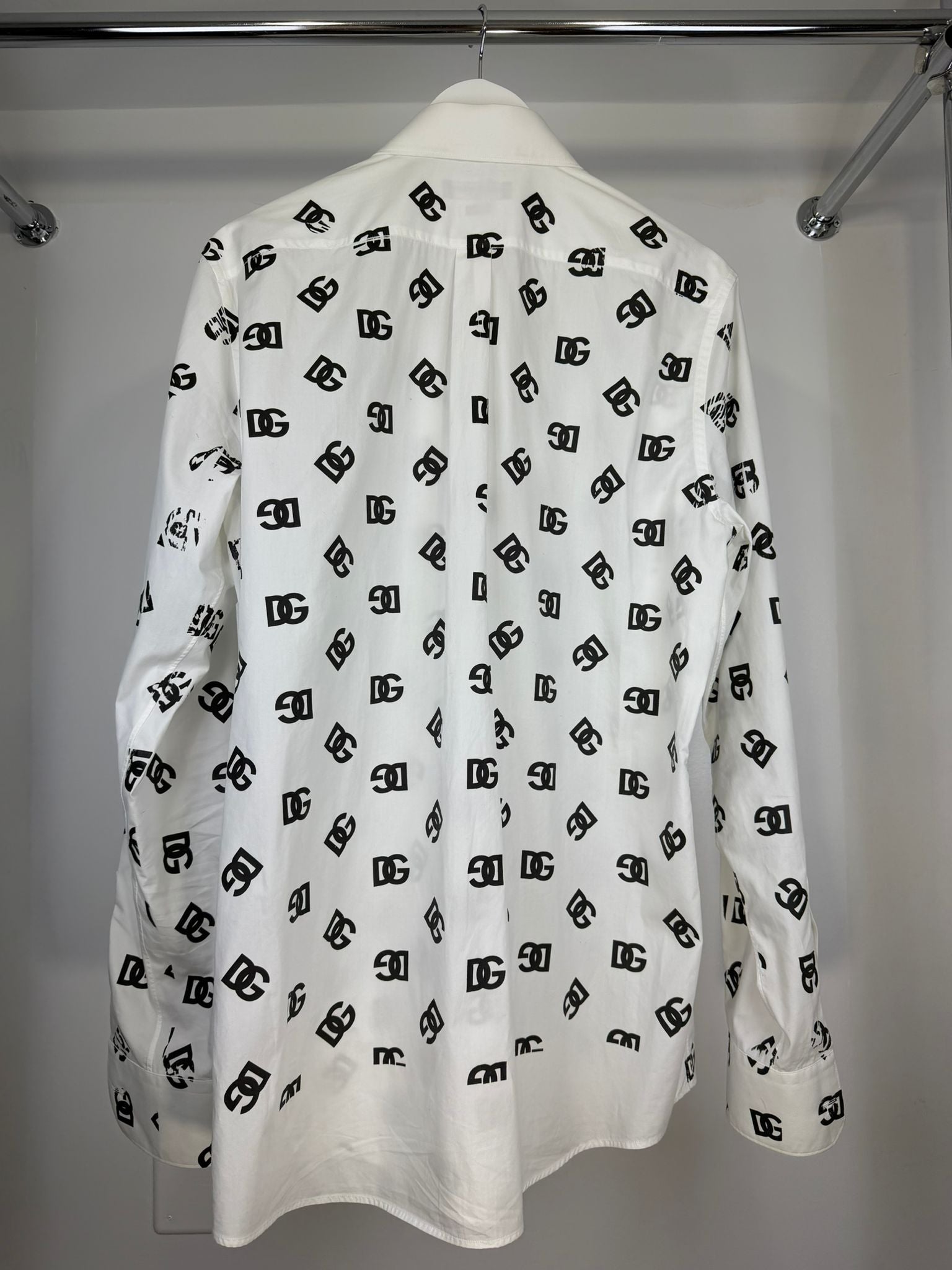 camicia Dolce e Gabbana Size 42 bianca e nera