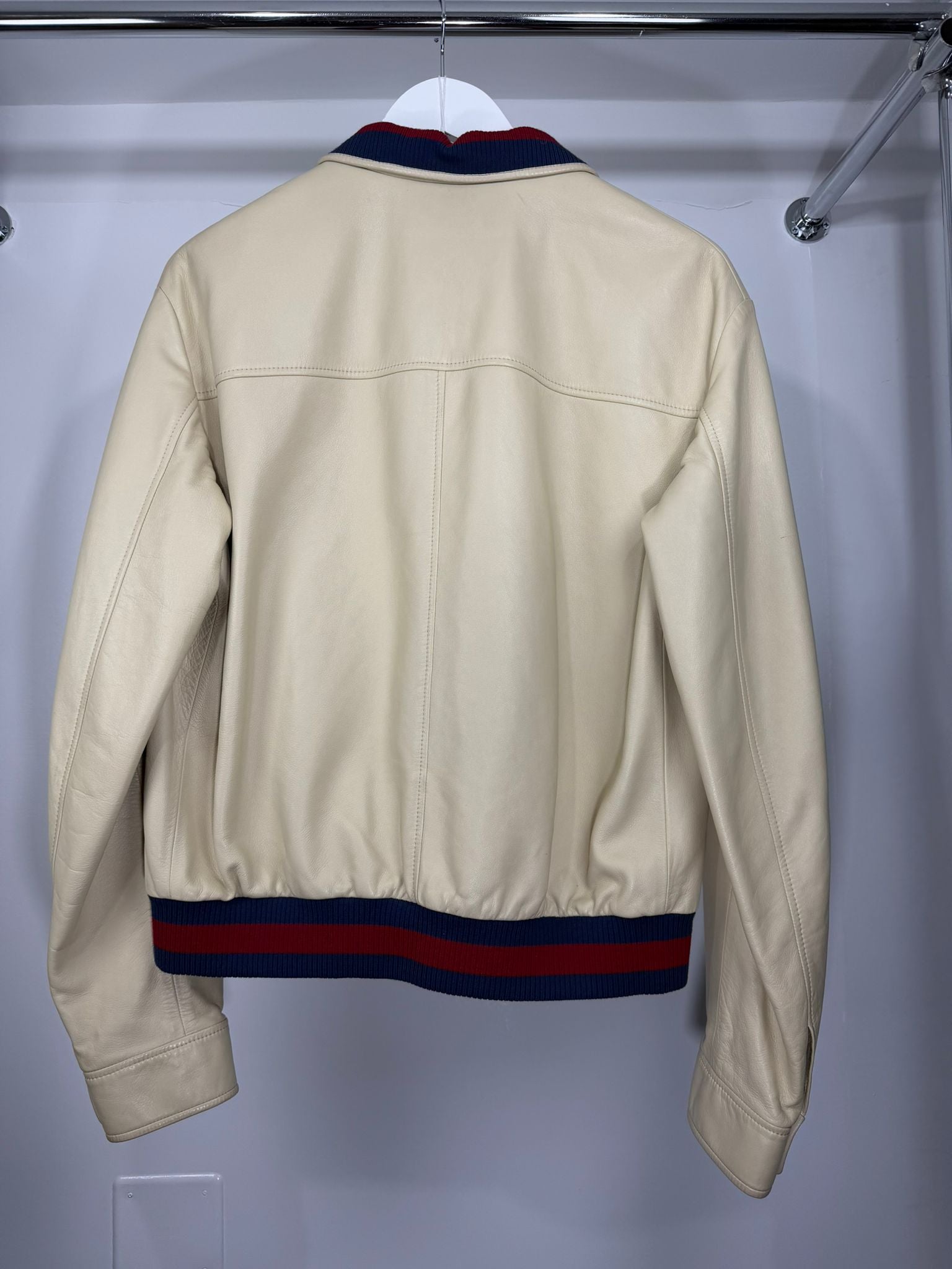 Giacca Gucci Size 44 beige blu e rosso