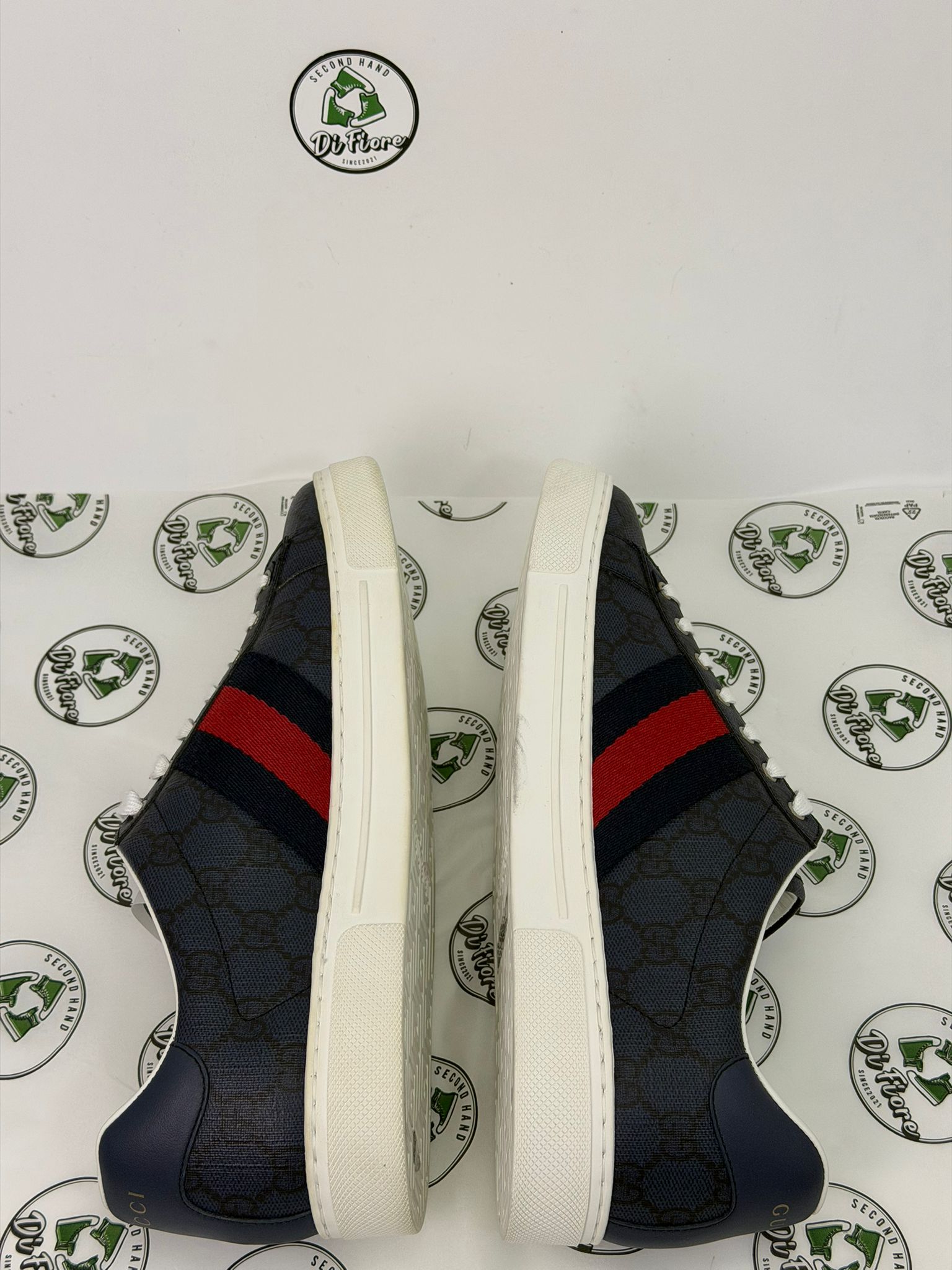 Gucci ace blu e rosse