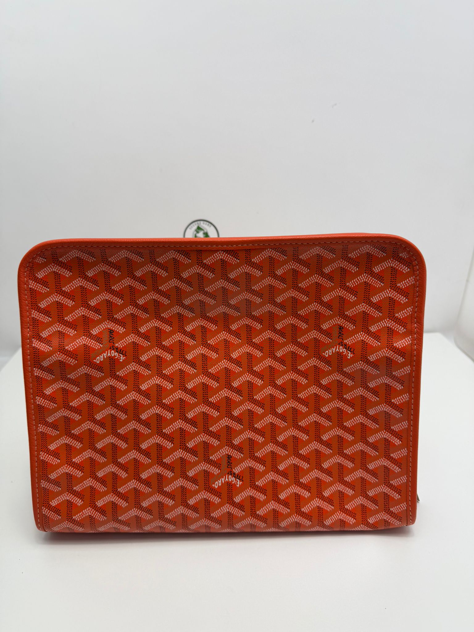 pochette Goyard misura GM verde