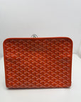 pochette Goyard misura GM verde