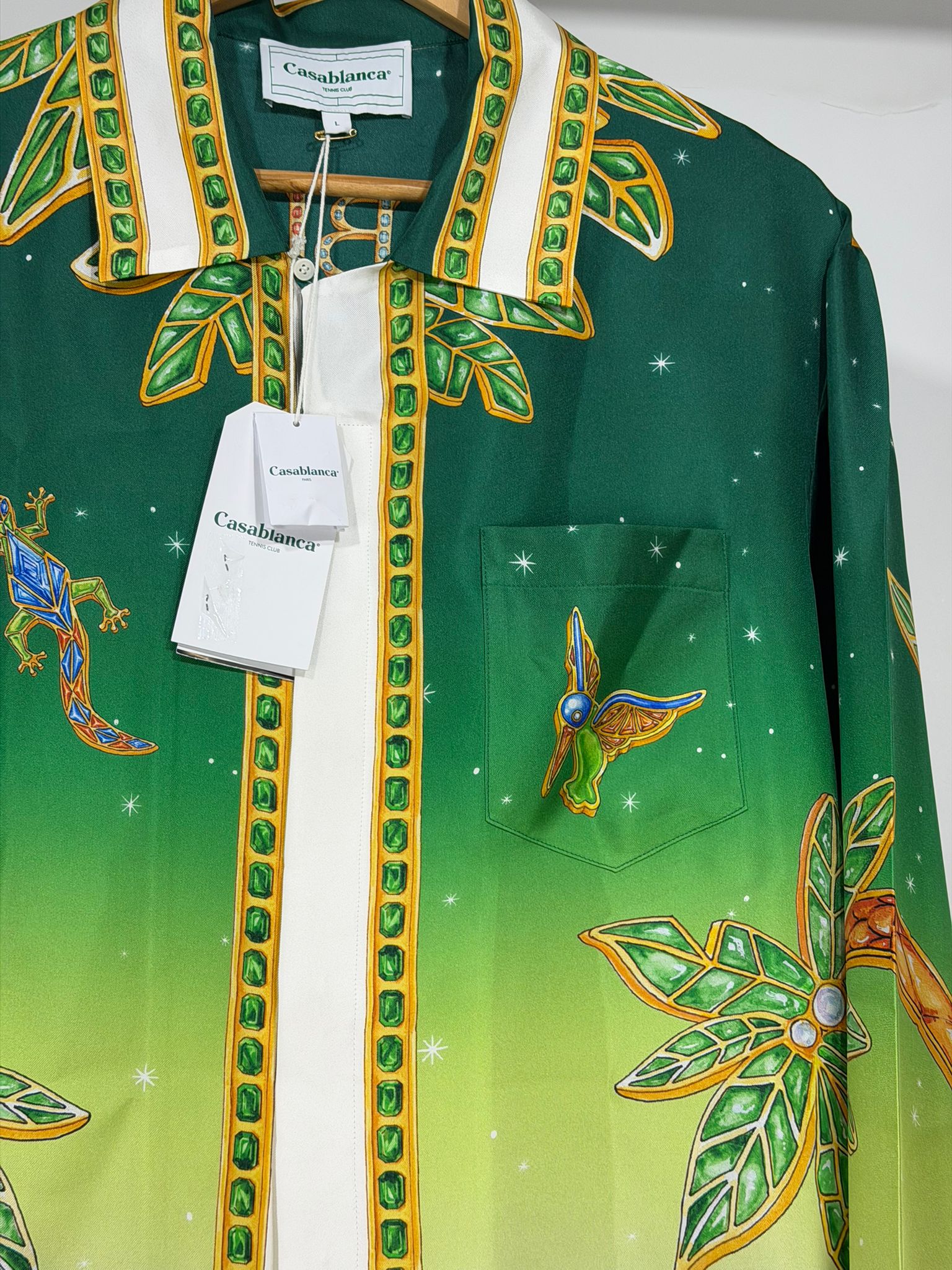 Camicia Casablanca L verde