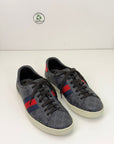 Gucci ace Size 9.5=43.5 veste 44 nere blu e rosse