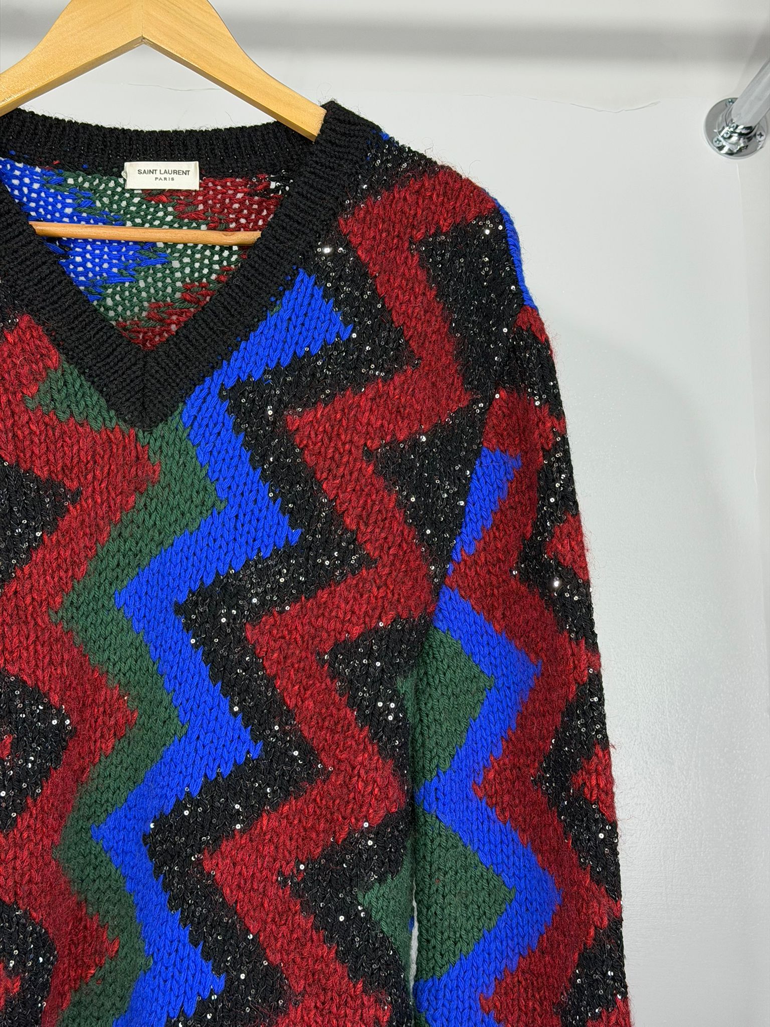 T-shirt Saint Laurent femminile Size L multicolore