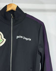 Felpa Moncler X Palm angels Size S nero e viola