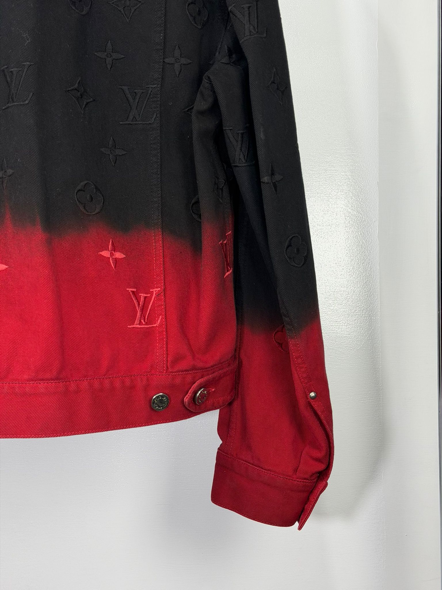 Giacca Louis Vuitton Size 48 nera e rossa