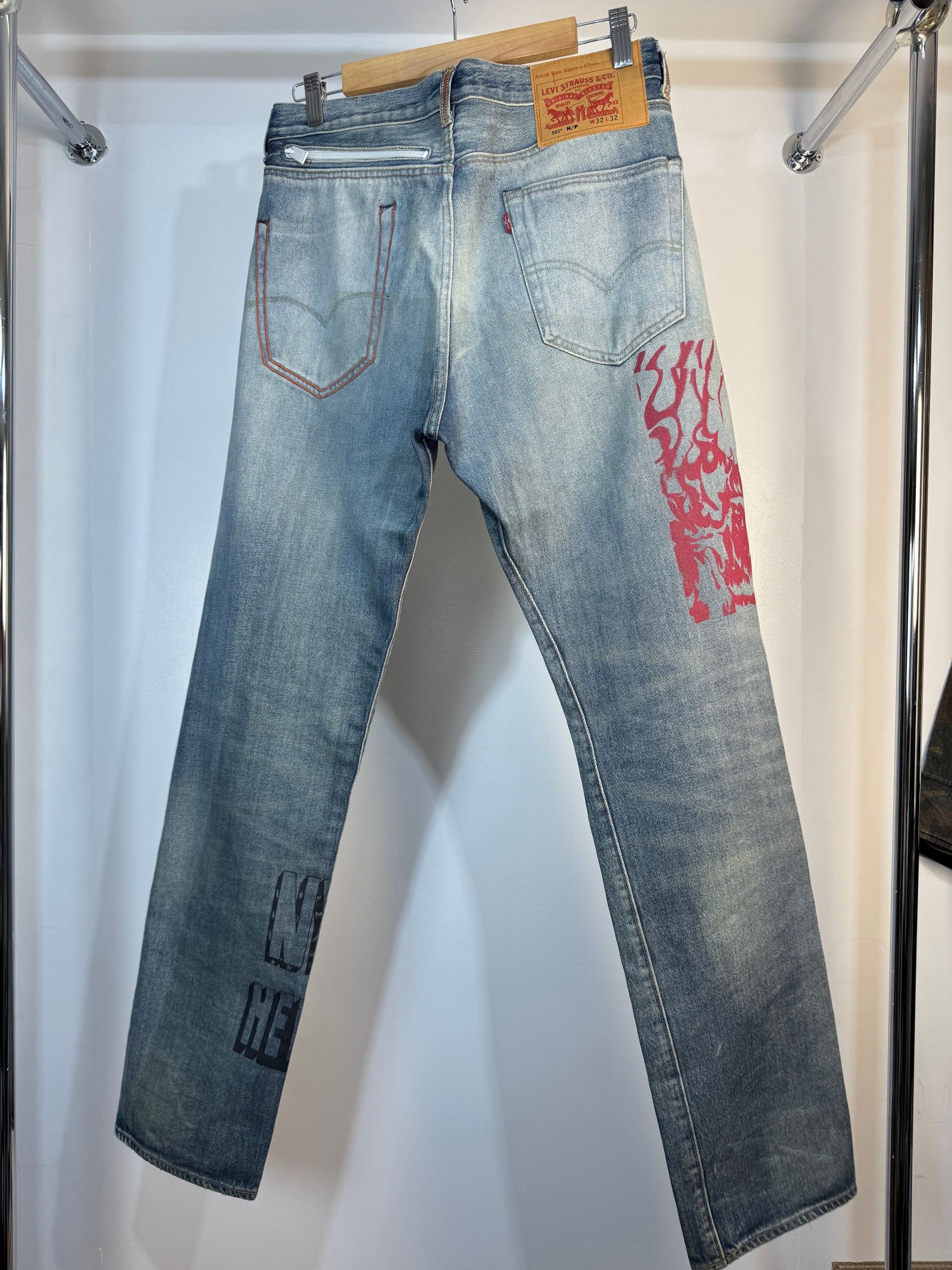 Jeans Levi,s x Heron Preston