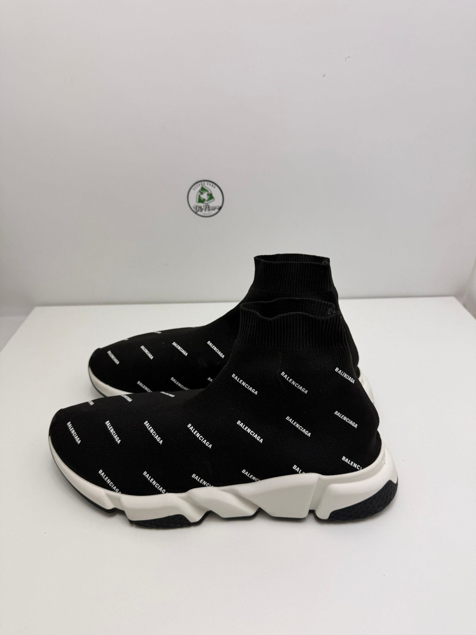 Balenciaga speed 43 nere e bianche