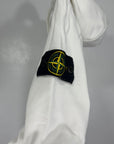 Felpa Stone island Size S bianca e nera
