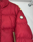 giubbotto Moncler X Palm angels Size 0=XS rosso rosa e marrone