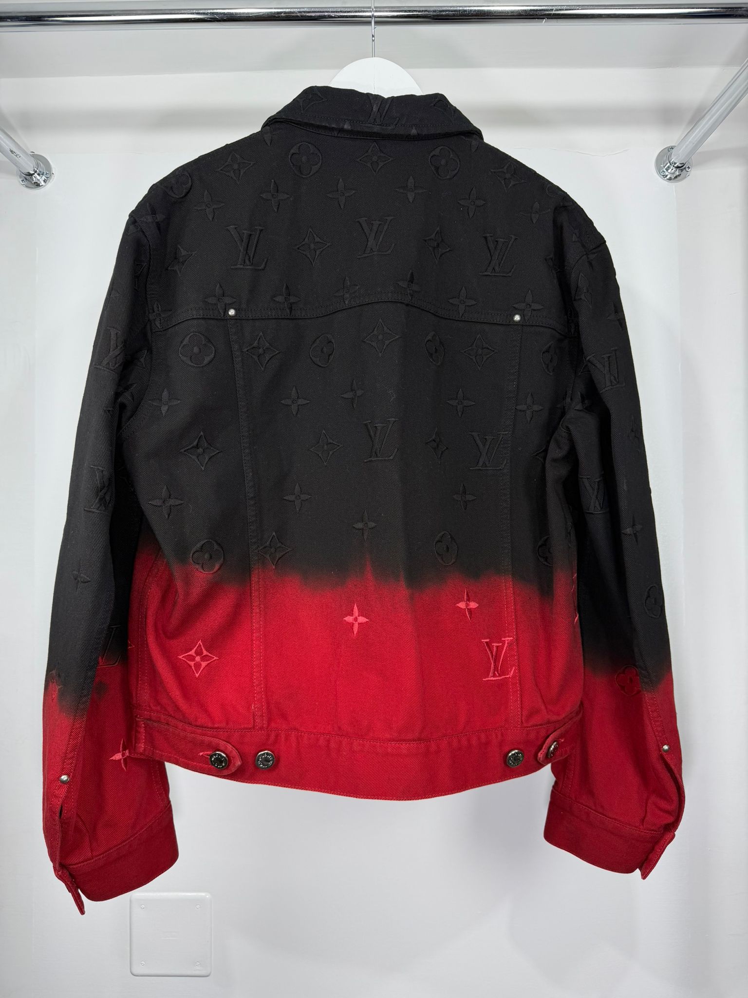 Giacca Louis Vuitton Size 48 nera e rossa
