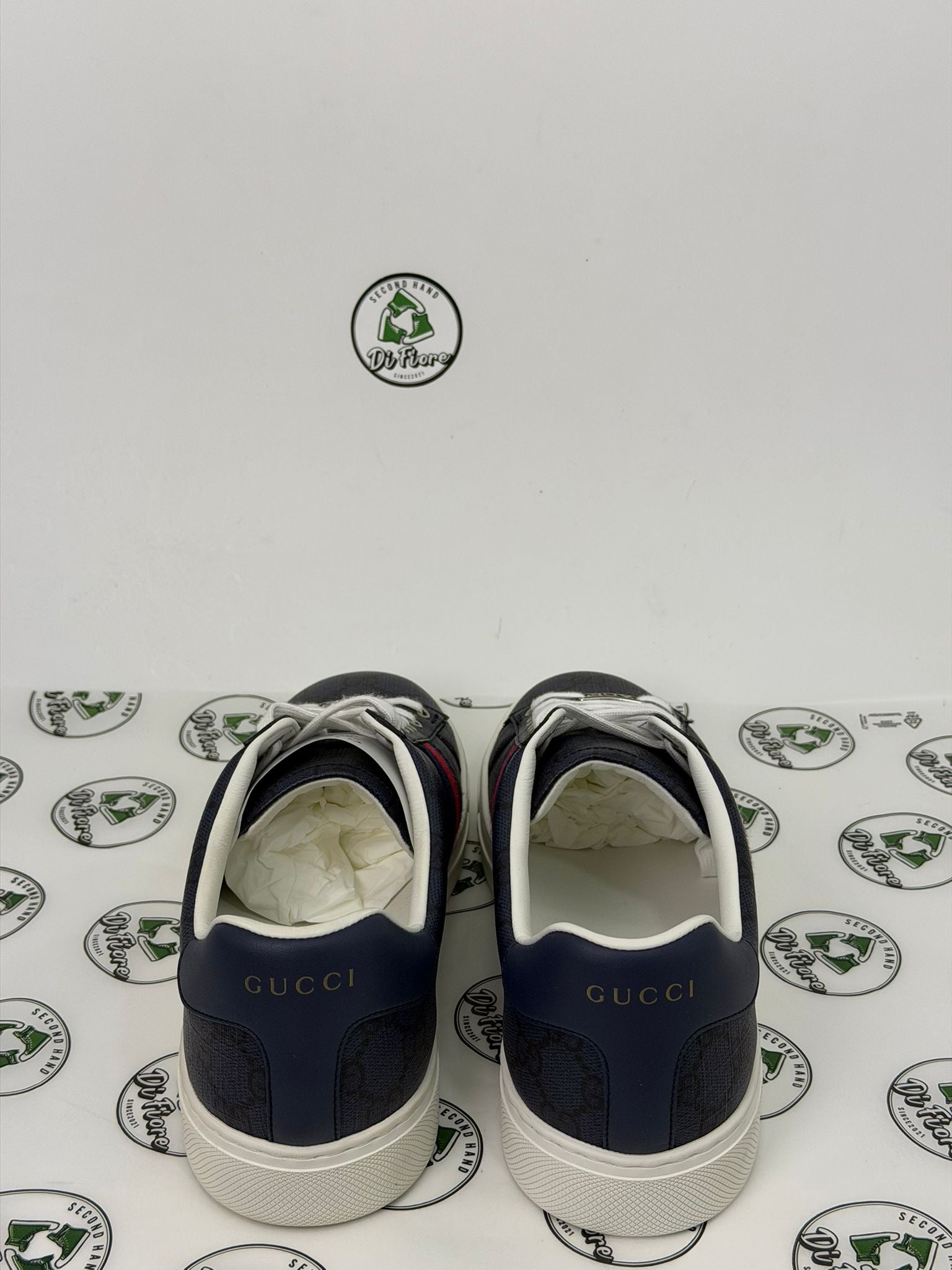 Gucci ace blu e rosse