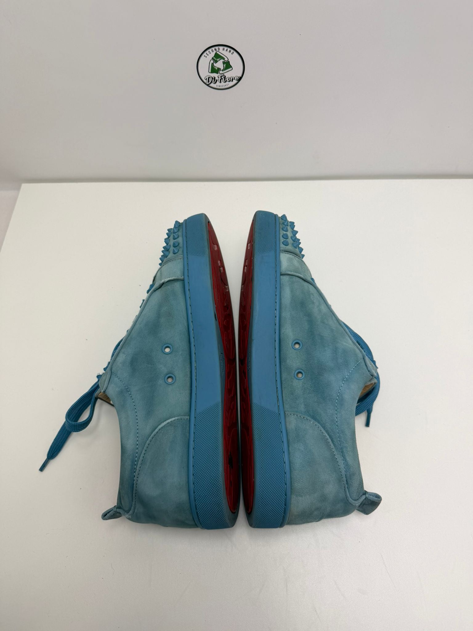 Christian Louboutin 45 basse azzurre