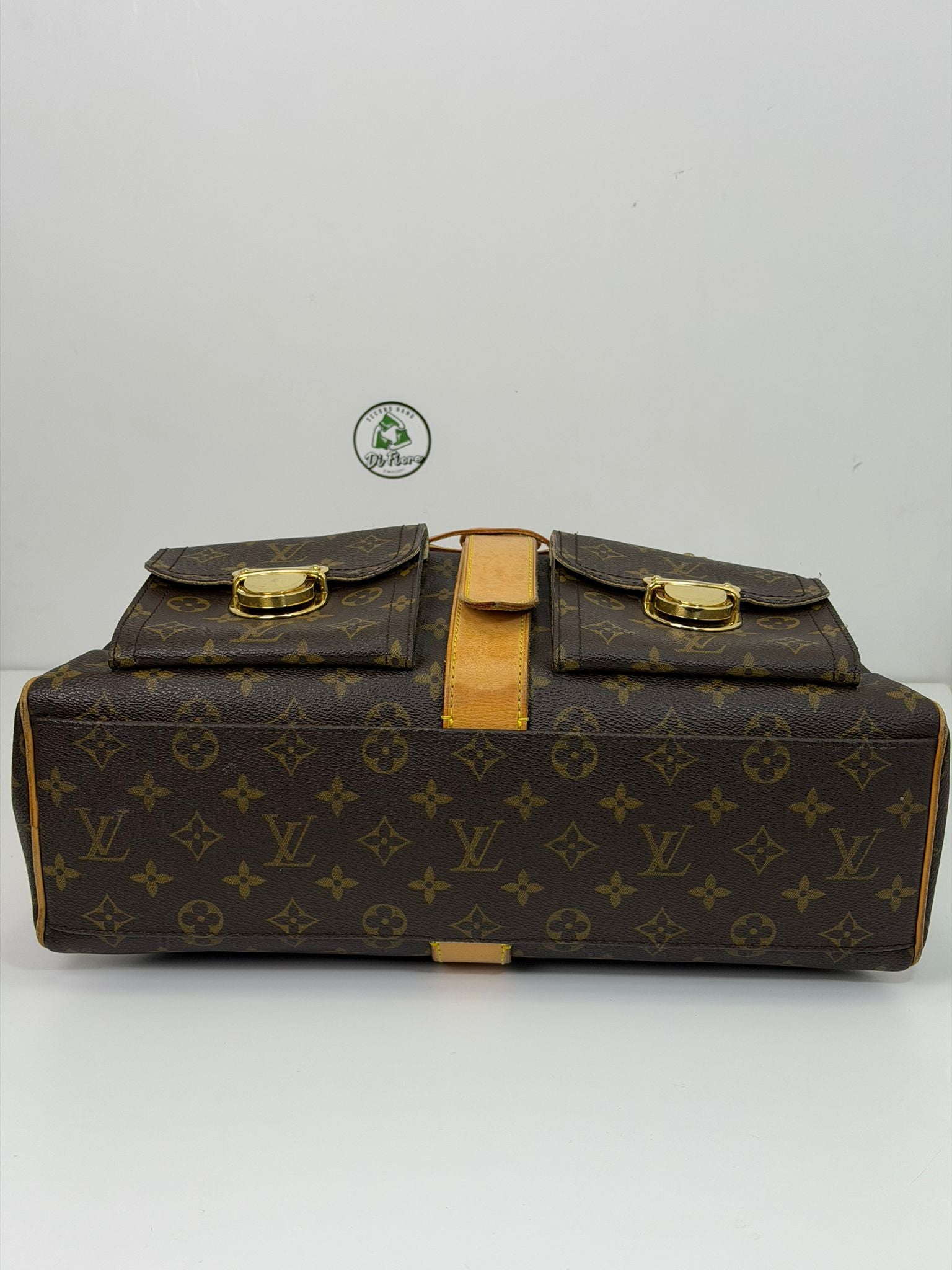 borsa Louis Vuitton Manhattan marrone