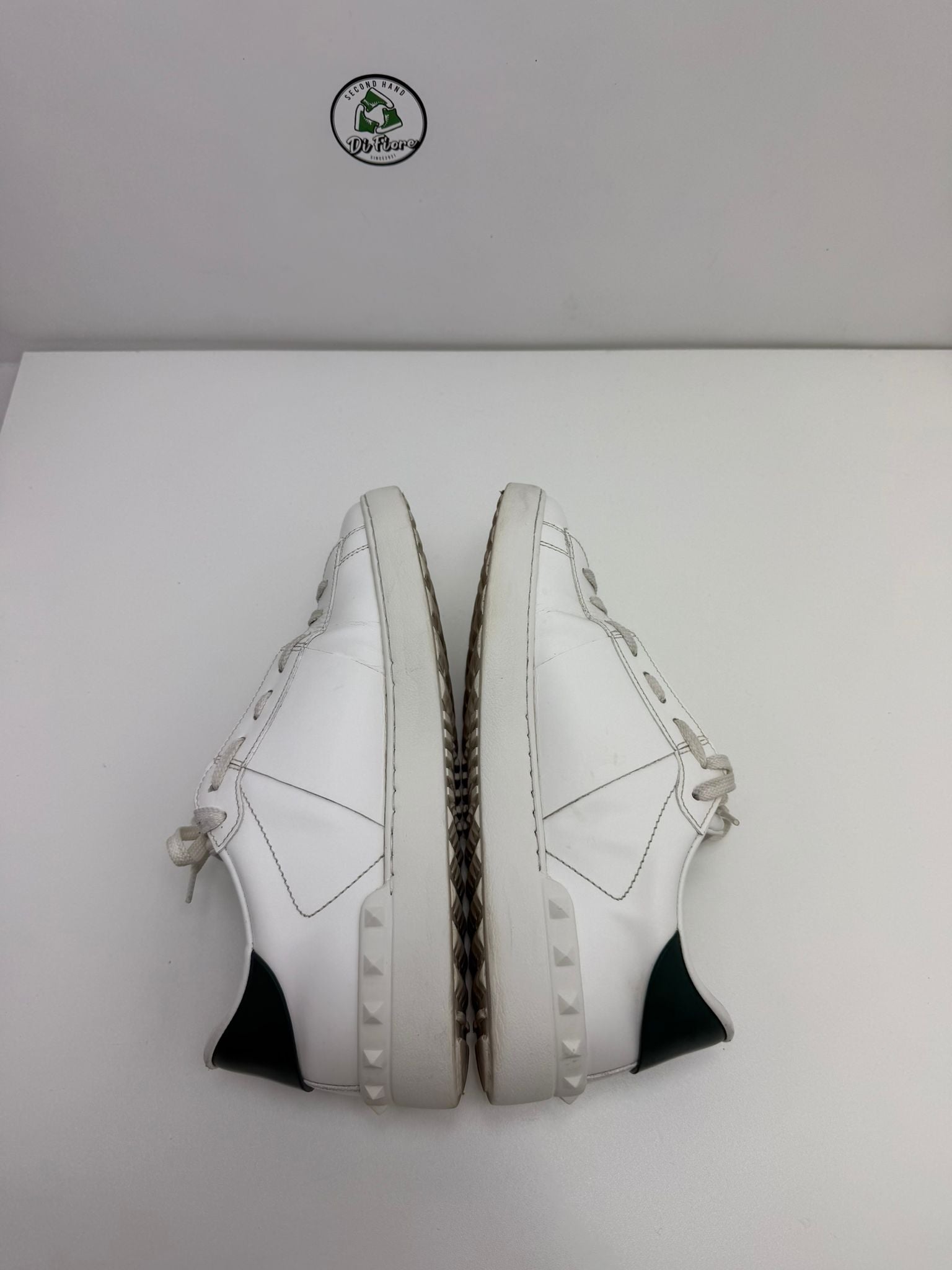 Valentino Size 41 Bianca verde e blu