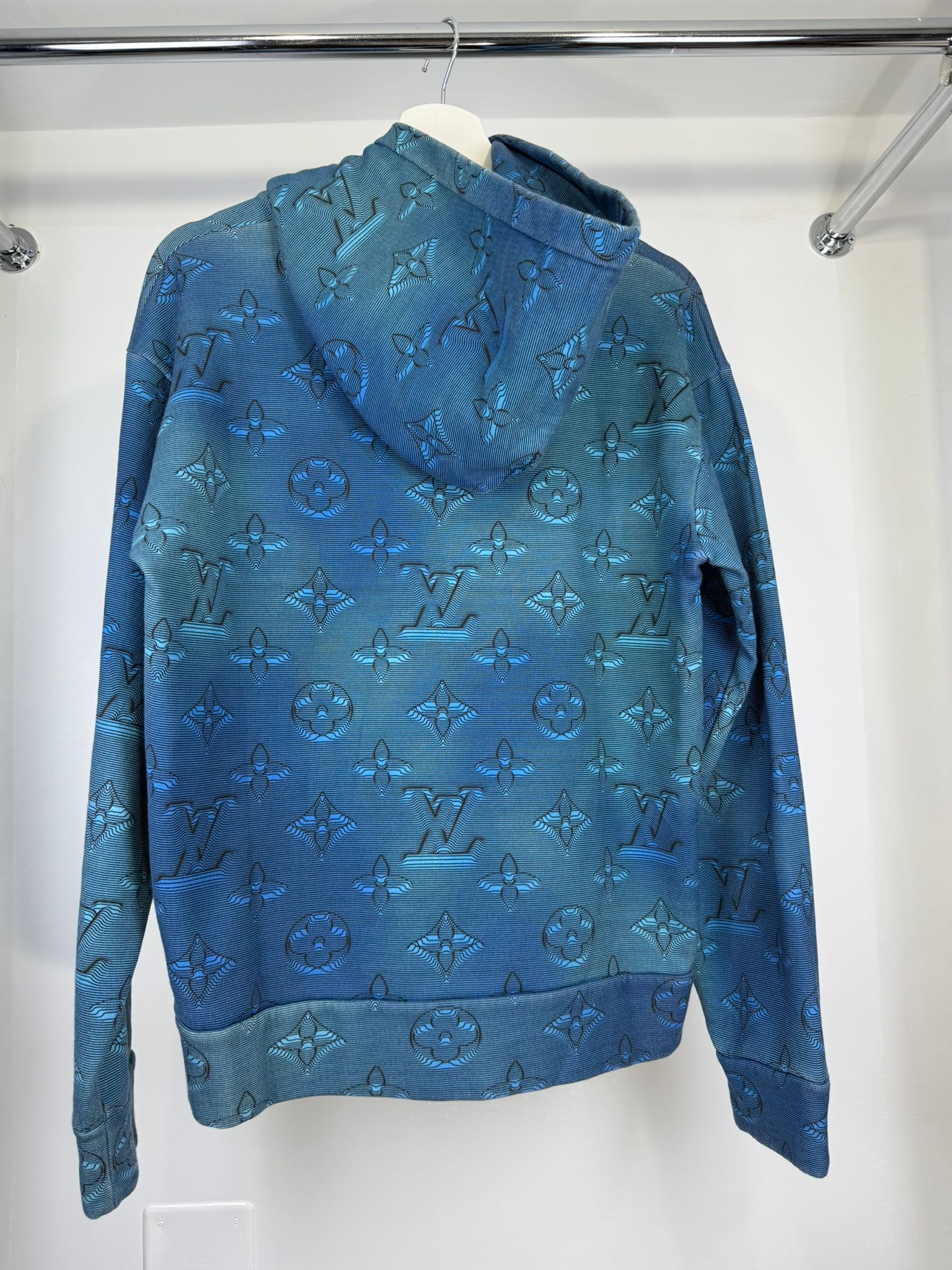 Felpa Louis Vuitton Size S blu