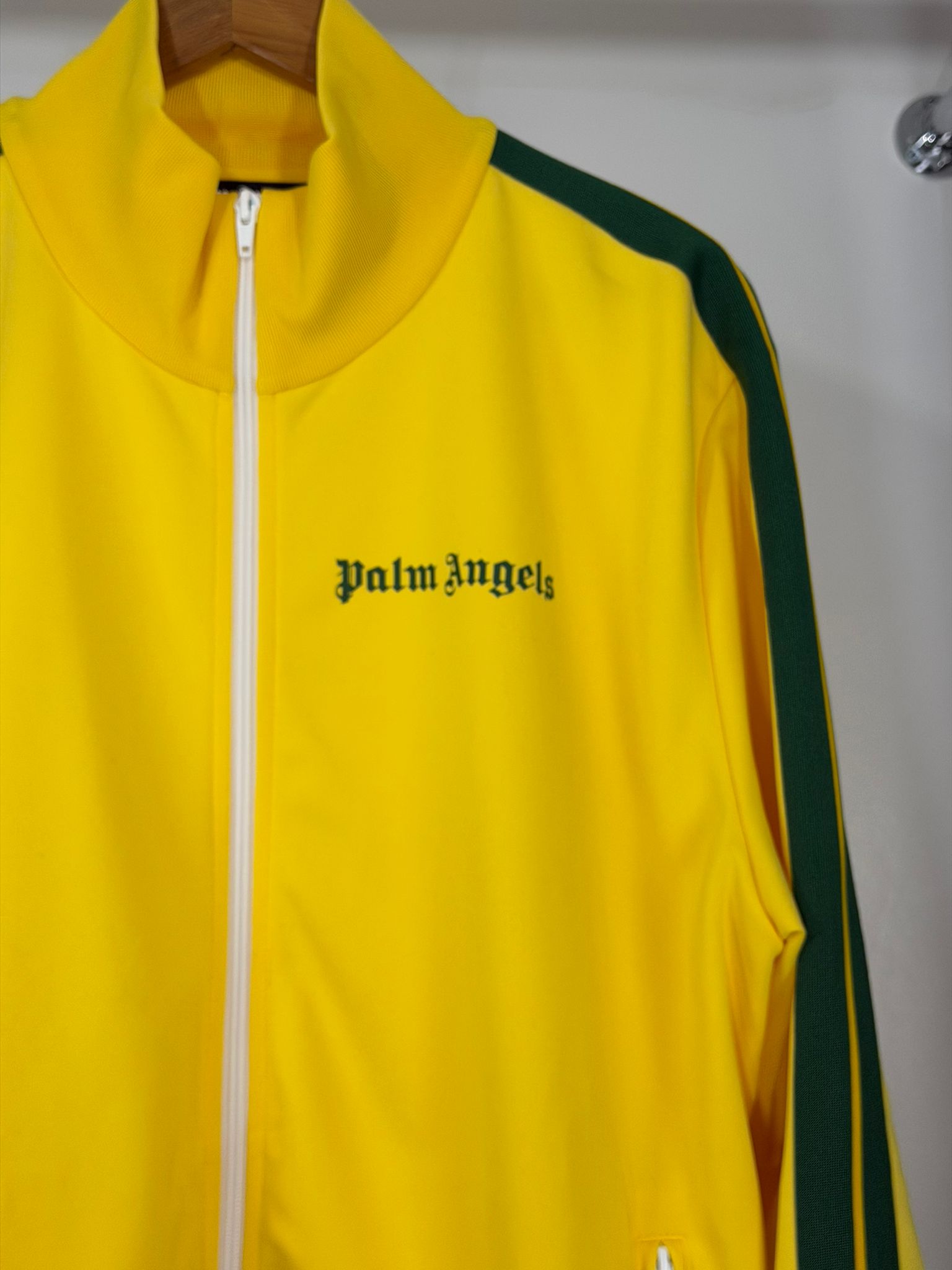 Pantalone e felpa Palm Angels Size XXL giallo e verde