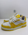 Louis Vuitton trainer giallo 43.5