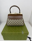 Borsa Gucci beige e marrone