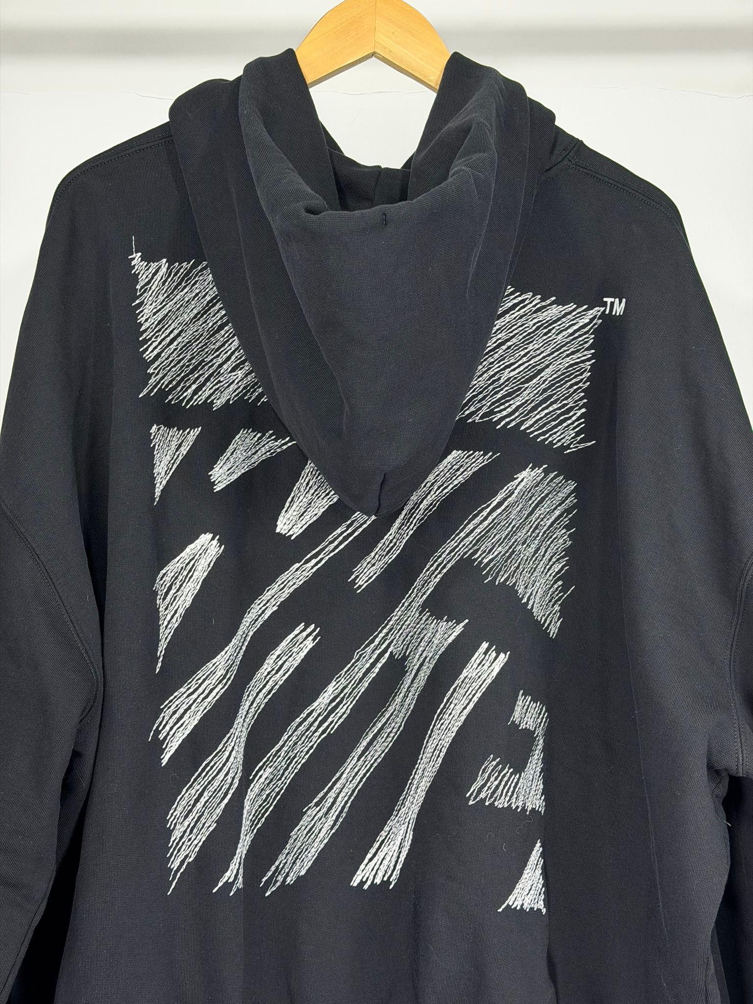 felpa Off white Size XL nera bianca