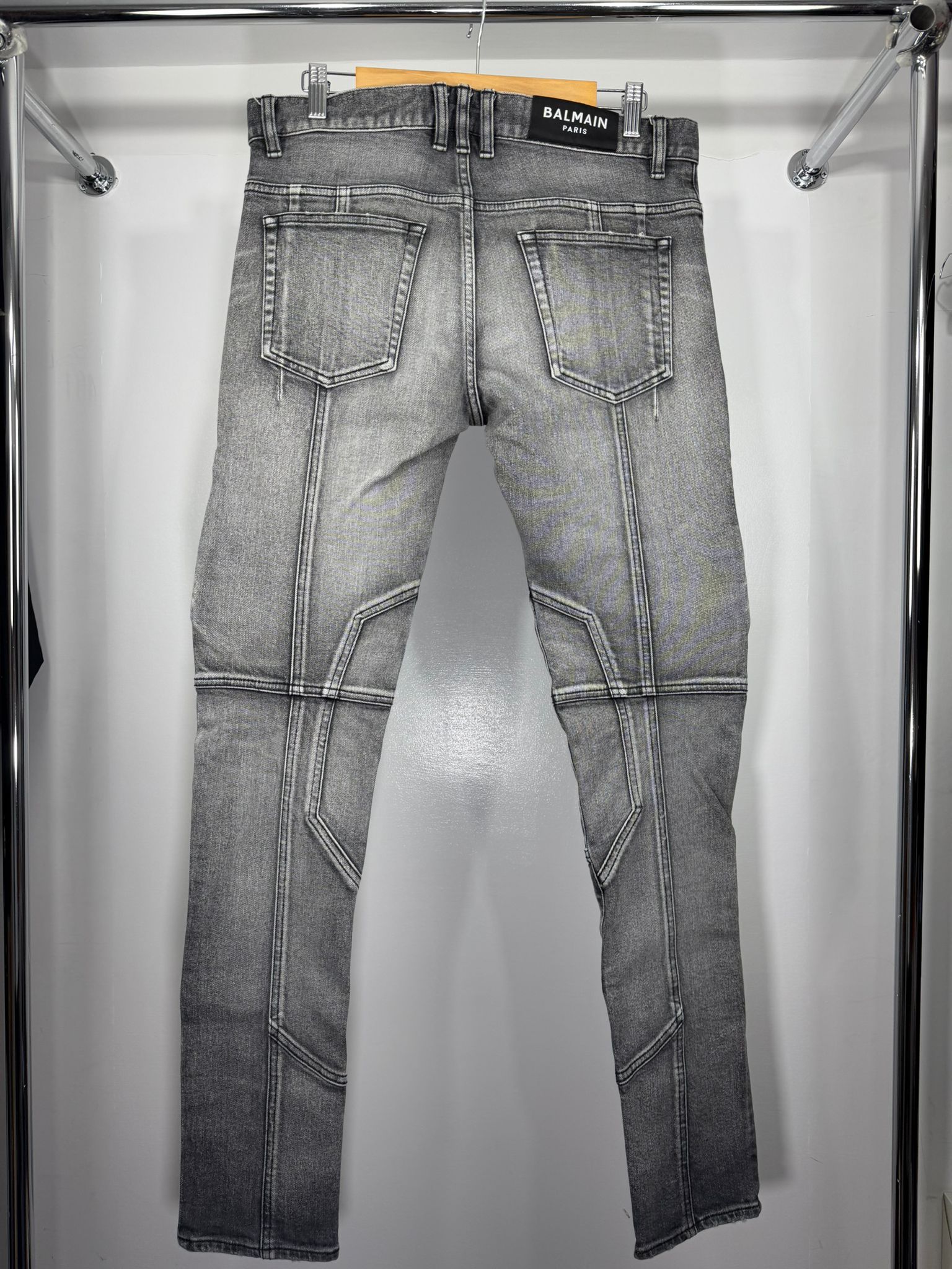 Jeans Balmain Size 46 grigio